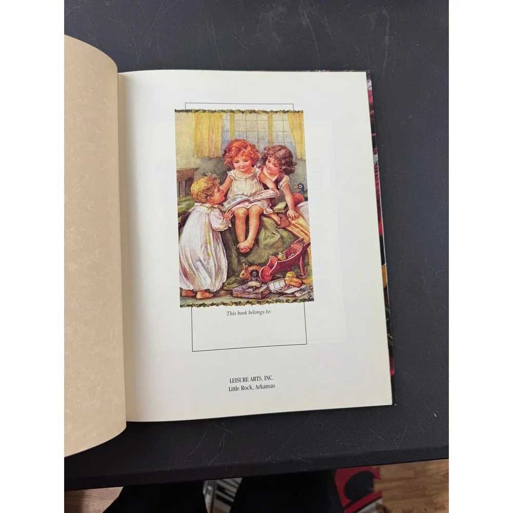 Once Upon a Christmastime Leisure Arts Christmas Remembered Book 12 1996 Vintage